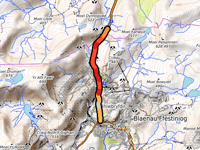 Crimea Pass da Blaenau Ffestiniog