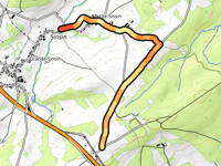 Croix de Waillet from Sinsin