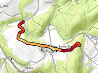 Croix du Mont über Rue de la Brassine