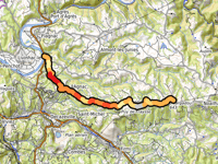 Croix du Pargadou from Limoux