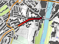 Crossgate über North Road