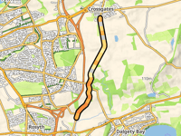 Crossgates vanuit Inverkeithing