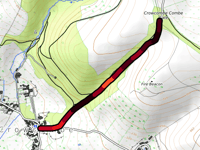Crowcombe Combe desde Crowcombe