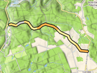 Cul-des-Sarts via Rue du Bois de Gonrieux