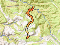 Cumbre de los Altos von Río Escabas