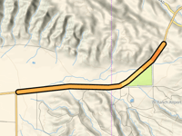Cuyama Pass von New Cuyama