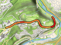 Cyclostrade de Colonster z Rue de Tilff