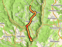 Dachsberg desde Brückenfels