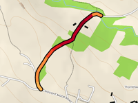 Dacre Pasture Lane Sud