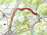 Daleiden z Irrhausen przez Bermischthof