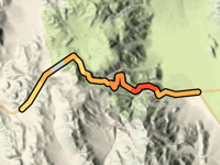 Darwin Pass von Panamint Springs