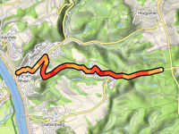Dattenberger Wald depuis Linz am Rhein
