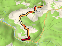 Dautersdorf przez Jedesbach