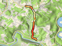 Davids Ammerman Trail Climb z Lumber City