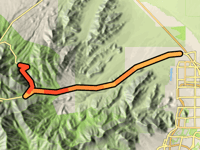 Deer Creek Road depuis Las Vegas