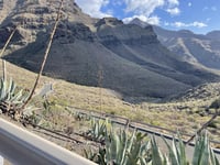 Degollada de la Aldea desde Tasartico