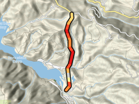 Del Valle Road from Del Valle Regional Park
