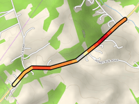 Delaware Road from Honey Run
