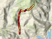 Denman Mountain Road from Grahamsville