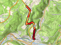 Denzerheide from Bad Ems via Ehrlichsweg