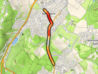 Schimmelsberg da Kommern via Andersenweg