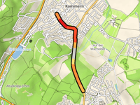 Schimmelsberg da Kommern via Gielsgasse