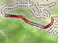 Derby Drive von Morgan Drive
