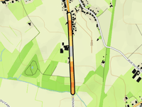 Dergneau via Chaussée de Renaix
