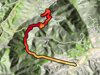 Devils Knob desde Beech Grove por Wintergreen