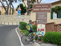 Diano Castello über Via Besusta