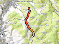 Dicker Berg / Knüllfeld Bergstation von Bermbach Mühle