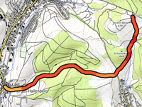 Dicker Berg / Knüllfeld Bergstation von Herges-Hallenberg