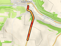 Dietfurtstrasse vanuit Seppenhofen
