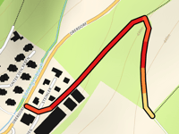 Dorfstrasse via Hinterer Kirchweg