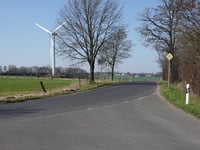 Dorfstrasse über Werth