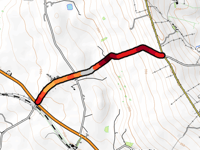 Douse Lane vanuit Bradnop