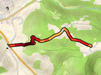 Chemin de la Draz from La Poterie