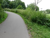 Dreiländereck Punkt über Gemmenicherweg