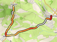 Dreistelz da Oberleichtersbach via Modlos