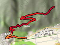 Dro Alt über Strada de Monzel