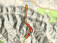 Drum Canyon Summit von Los Alamos