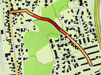 Duevej über Solvænget