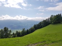 Walgau-Höhenstrasse from Rankweil