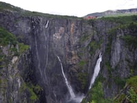 Vøringsfossen da Øvre Eidfjord
