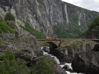 Vøringsfossen da Øvre Eidfjord