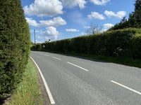 East Hanningfield Road von Rettendon Common