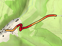 Échelotte von La Goulée über Chemin de sur Fays