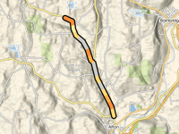 Echo Lake Climb from Afton