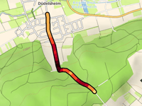 Echternacher Hütte from Düdelsheim