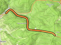 Echterspfahl da Hessenthal via Waldaschaffer Forst